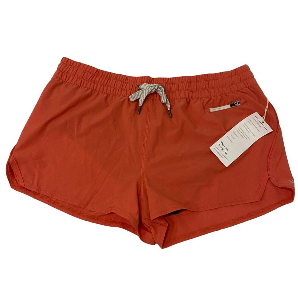 VUORI Clementine Short 2.0 Papaya XL Running Gym Training